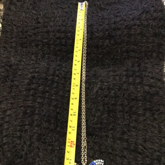 Butterfly Colorful Rhinestone Necklace - Picture 16 of 16